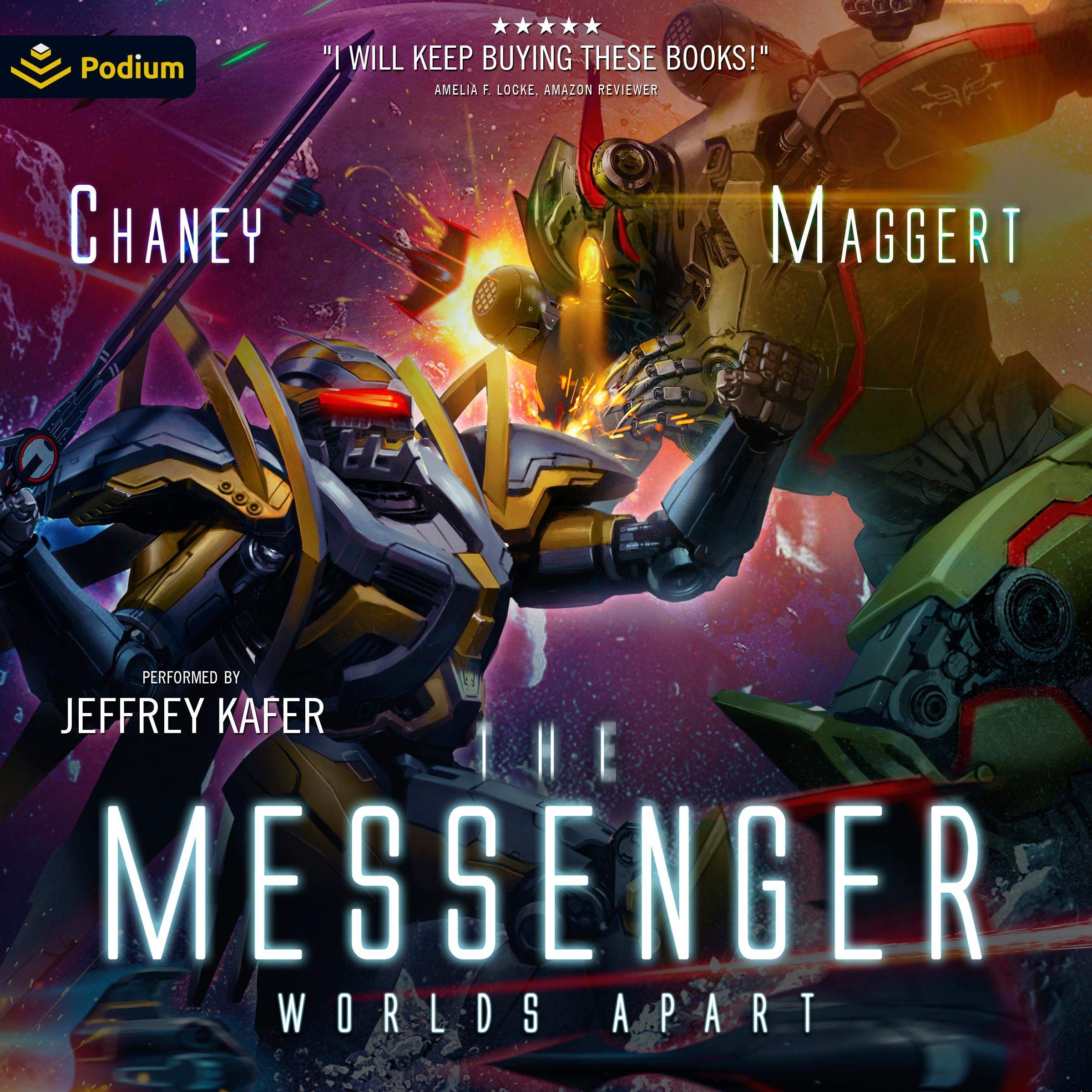 Cover art for Worlds Apart