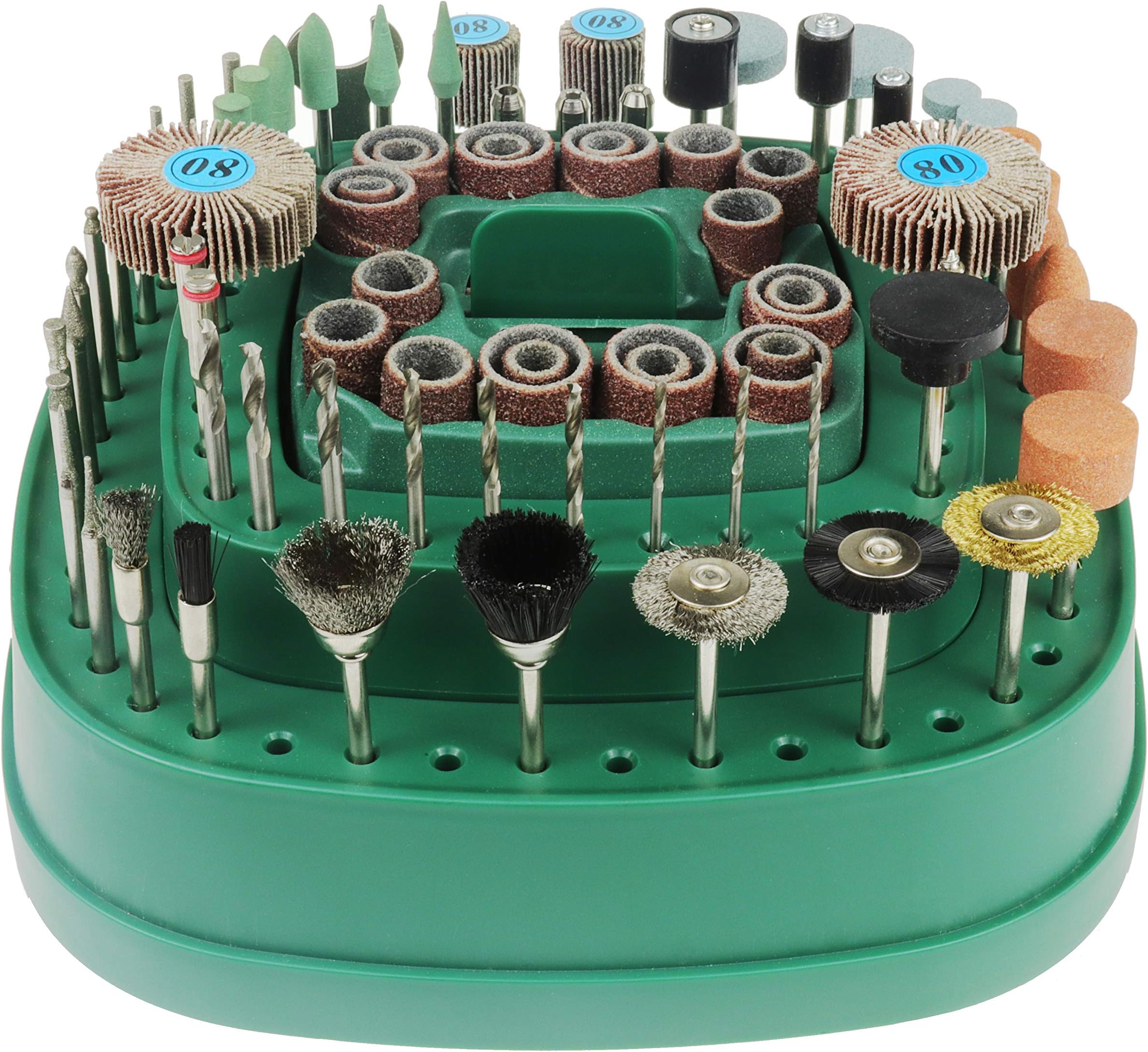 Rotary Tool Accessory Kit 276 PCS 1/8'' Shank Compatible with Dremel Rotary Tool Fits for Sanding Polishing Cutting and More