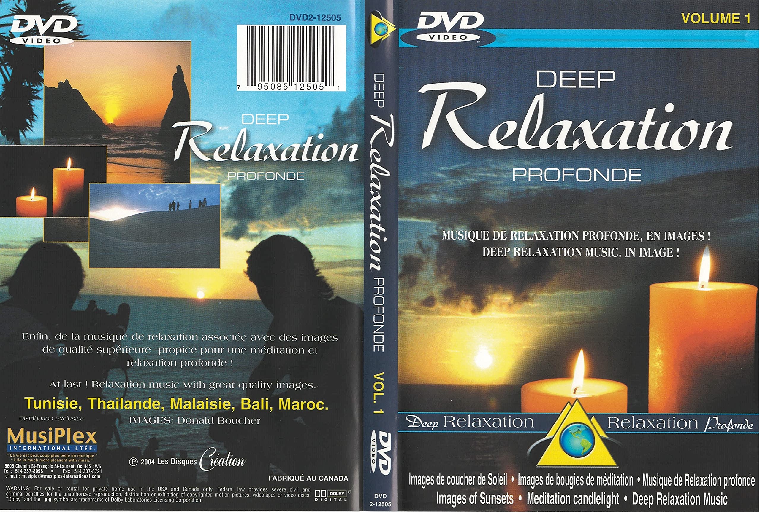 Deep Relaxation Profonde (Version française) [DVD]