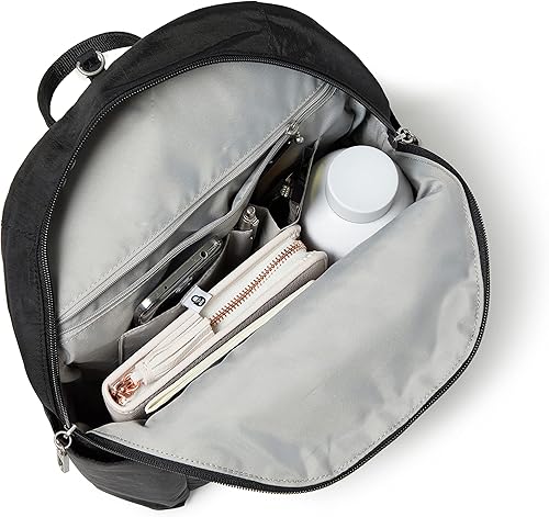 Miniatura 9 de Baggallini Mochila antirrobo Securtex para vacaciones, Negro, talla única