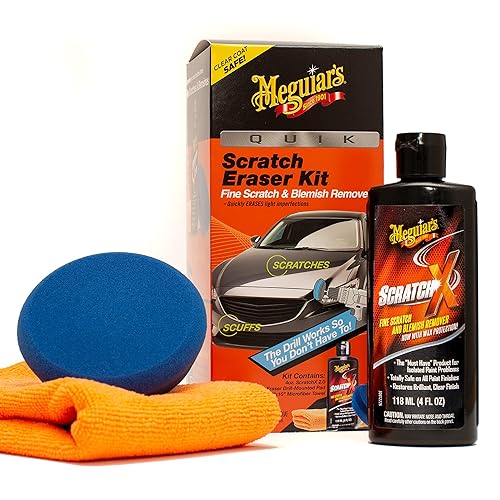 MEGUIAR'S G190200 Quik - Kit de borrador de rasguños