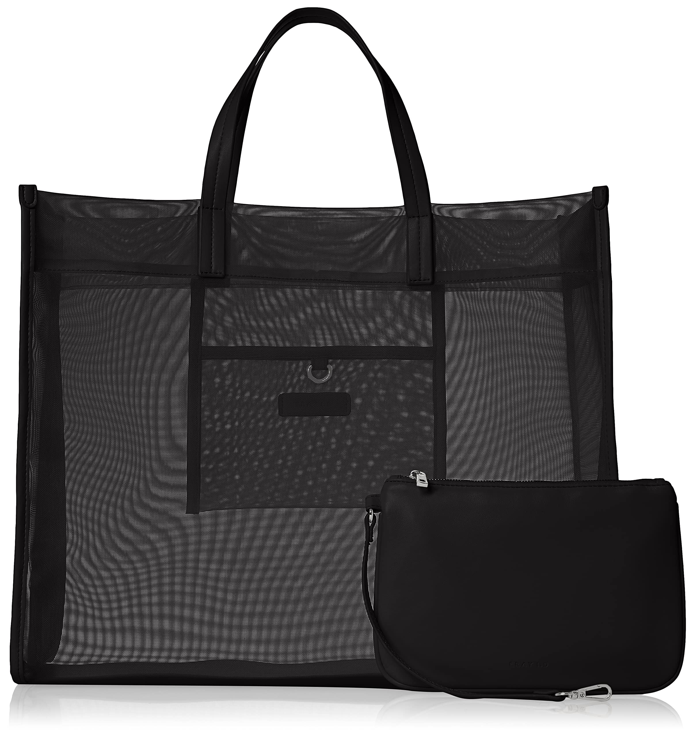 Amazon | [フレイ アイディー] ポーチインシースルートートバッグ 