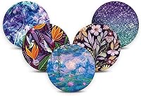 Vista 60 de ExpressionMed - Parche adhesivo para Dexcom G7 y Stelo (paquete de 5) - Fabricado en EE. UU., impermeable, respaldo dividido, cinta CGM