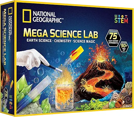 NATIONAL GEOGRAPHIC Mega Science Lab - Science Kit...
