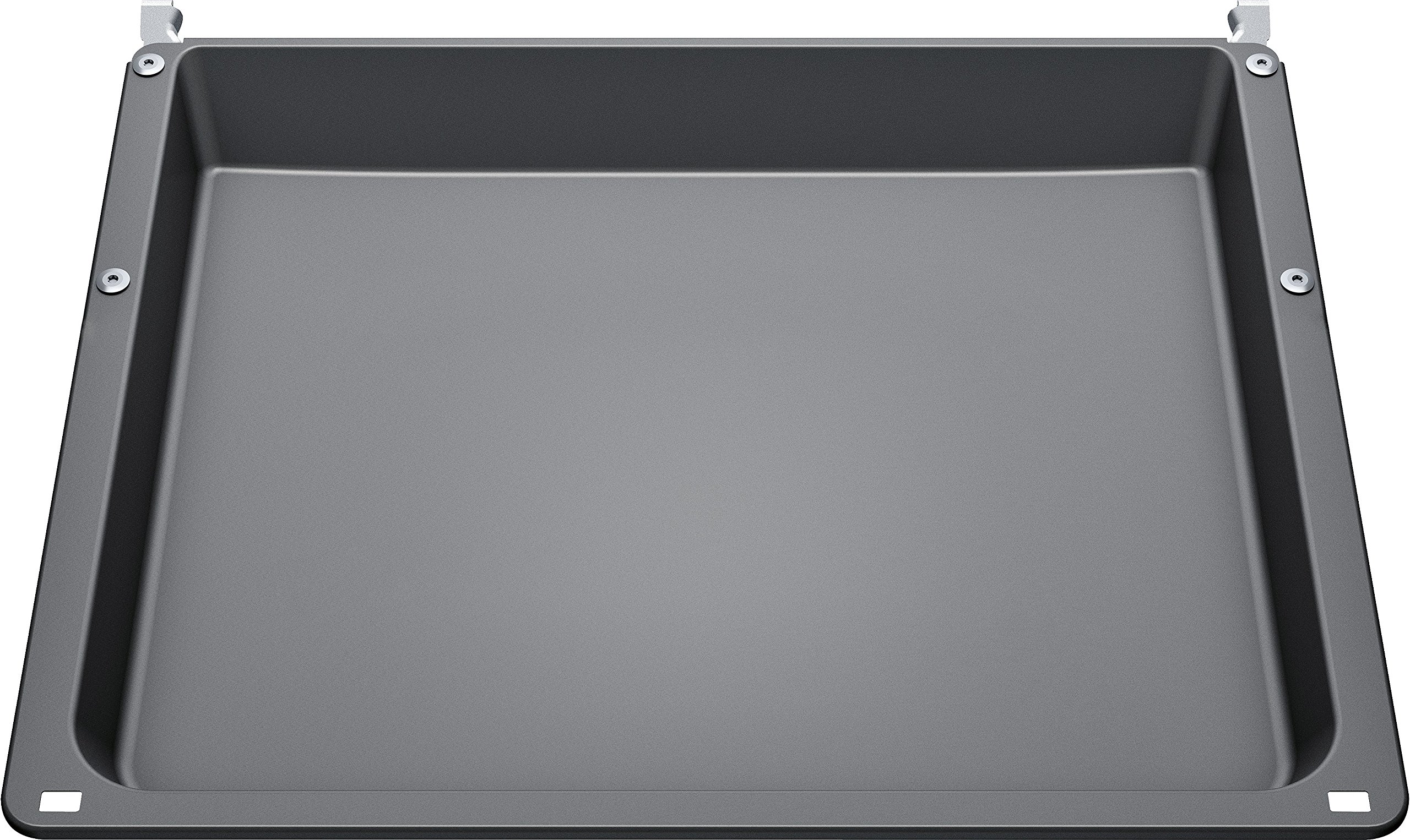 Bosch HEZ542000 Zubehör für Backöfen, Universalpfanne, grau emailliert, für Backöfen mit Backwagen