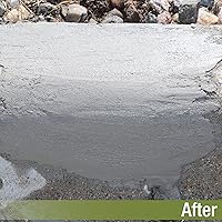 Vista 8 de Concrete Repair Mortar - Patch & Repair for Sidewalks, Driveways, & Curbs, Fast-Setting, Exterior (20 Pound, 1)