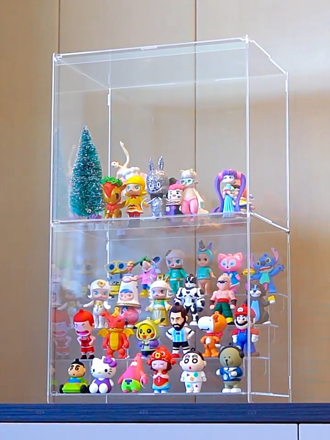Amazon.com: Choowin 2 Layer Clear Acrylic Display Case for
