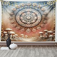 Vista 19 de Ambesonne Tapiz de palmera, impresión de imagen de atardecer tropical, estilo vintage, playa de verano, para colgar en la pared para dormitorio