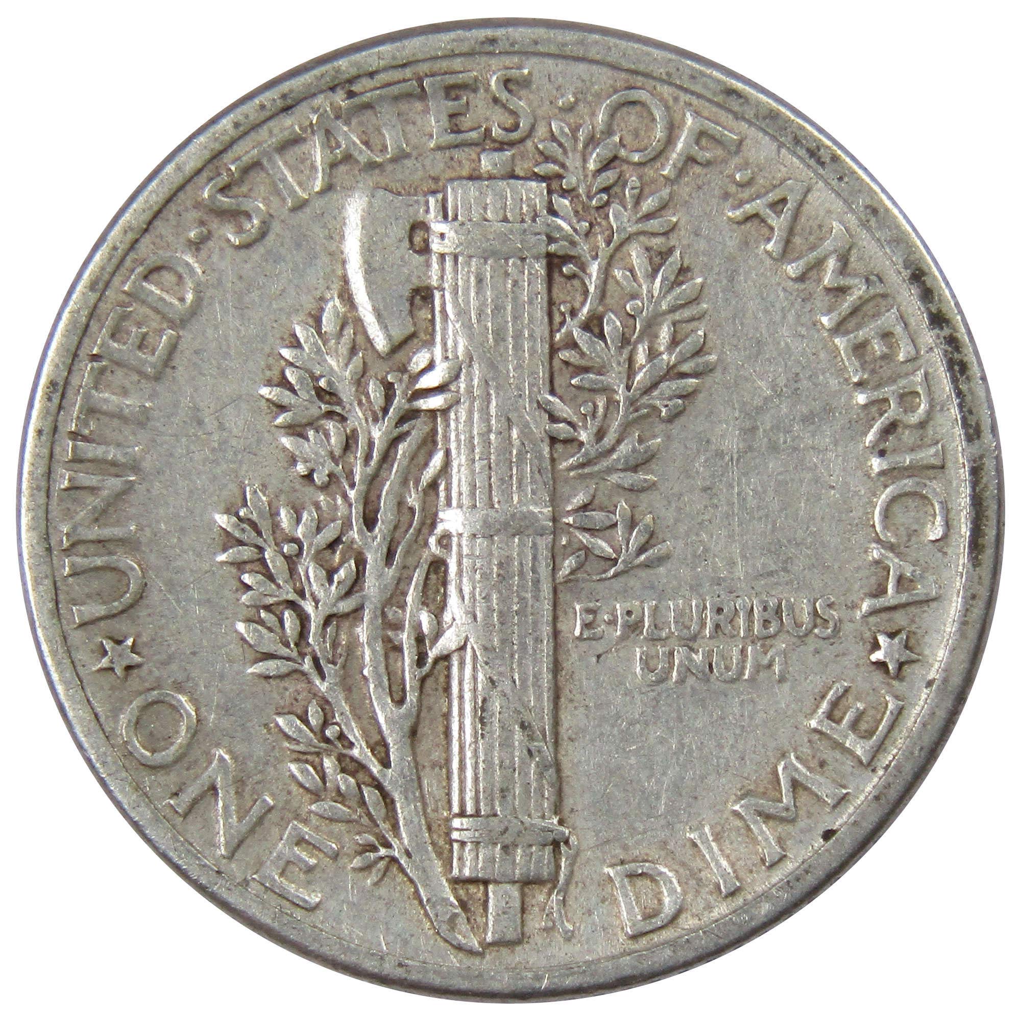 1939 Mercury Dime XF EF Extremely Fine 90% Silver 10c US Coin