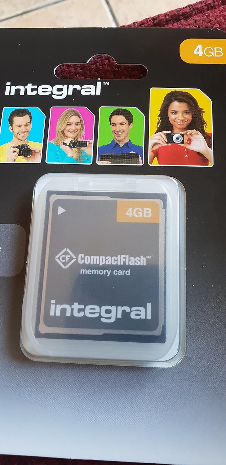 Integral 4GB CompactFlash Memory Card (4GB, CompactFlash) Amazon.co
