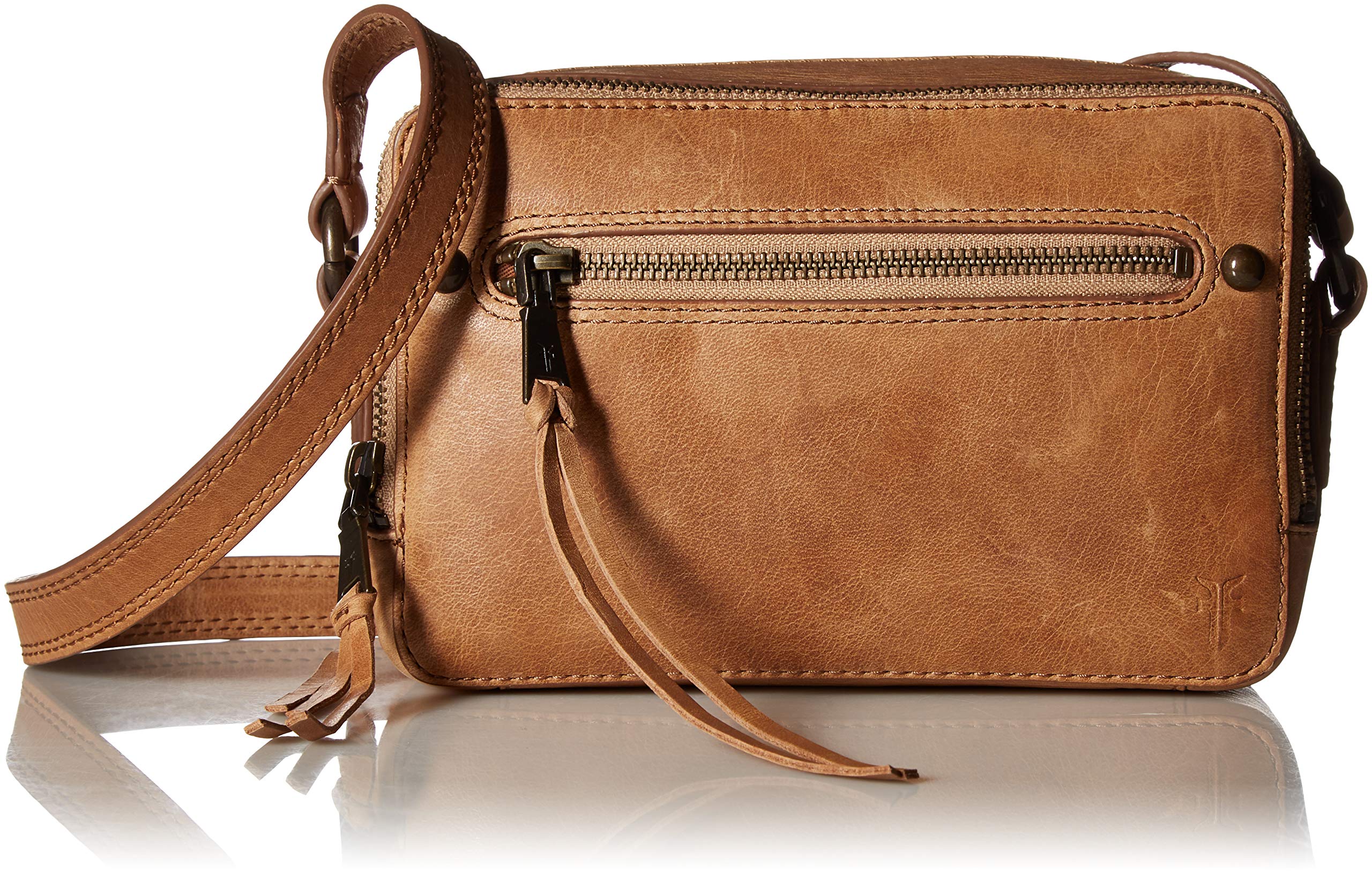 frye leather crossbody bag