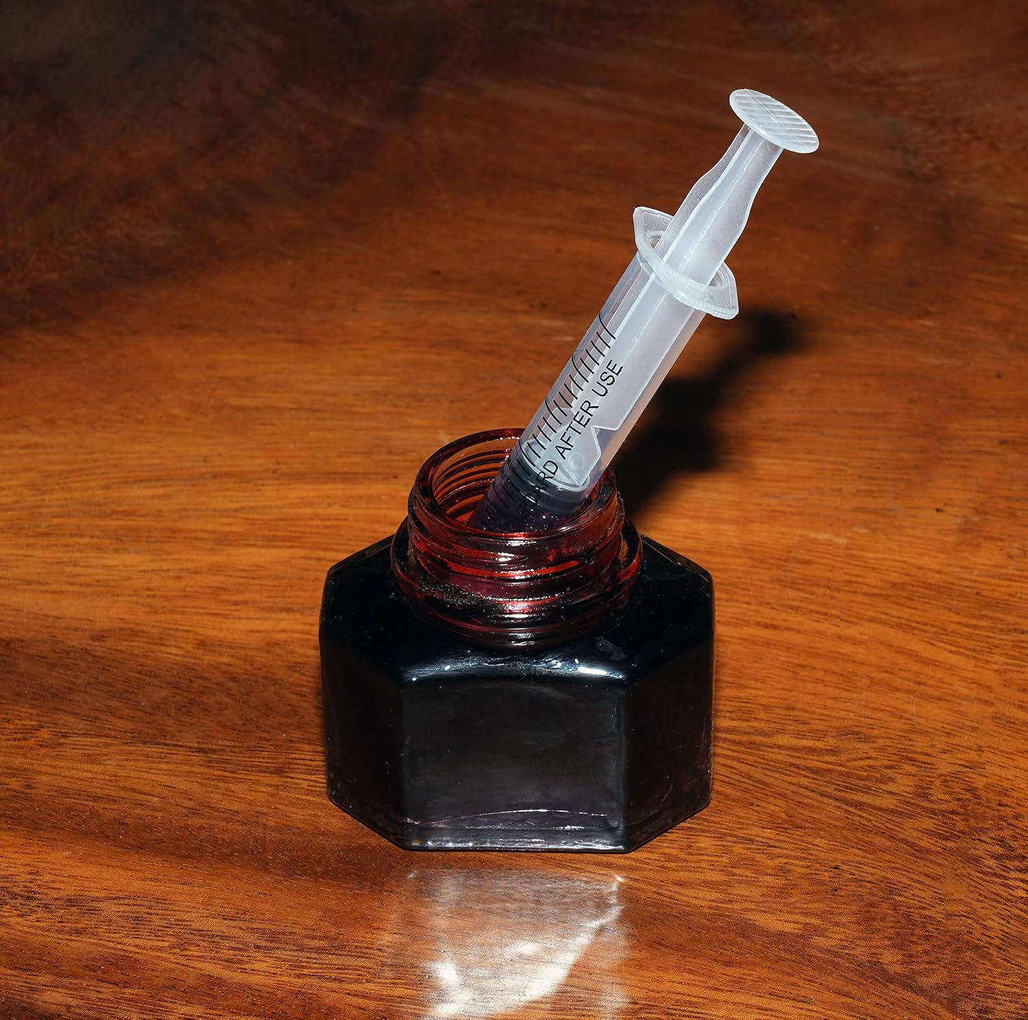 5 Pack 5ML/CC Premium Ink Filling Syringe with Platic Blunt Needle Tip for Fountain Pen