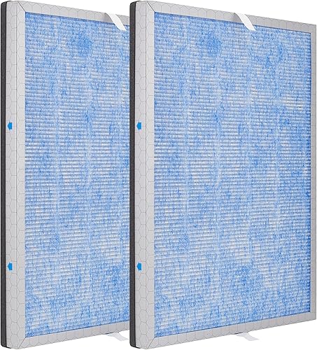 ActualizadoFiltro de repuesto MSA3, compatible con purificador de aire MSA3 y MSA3S, filtro H13 True HEPA 3 en 1 con tecnología Odaller Pure,