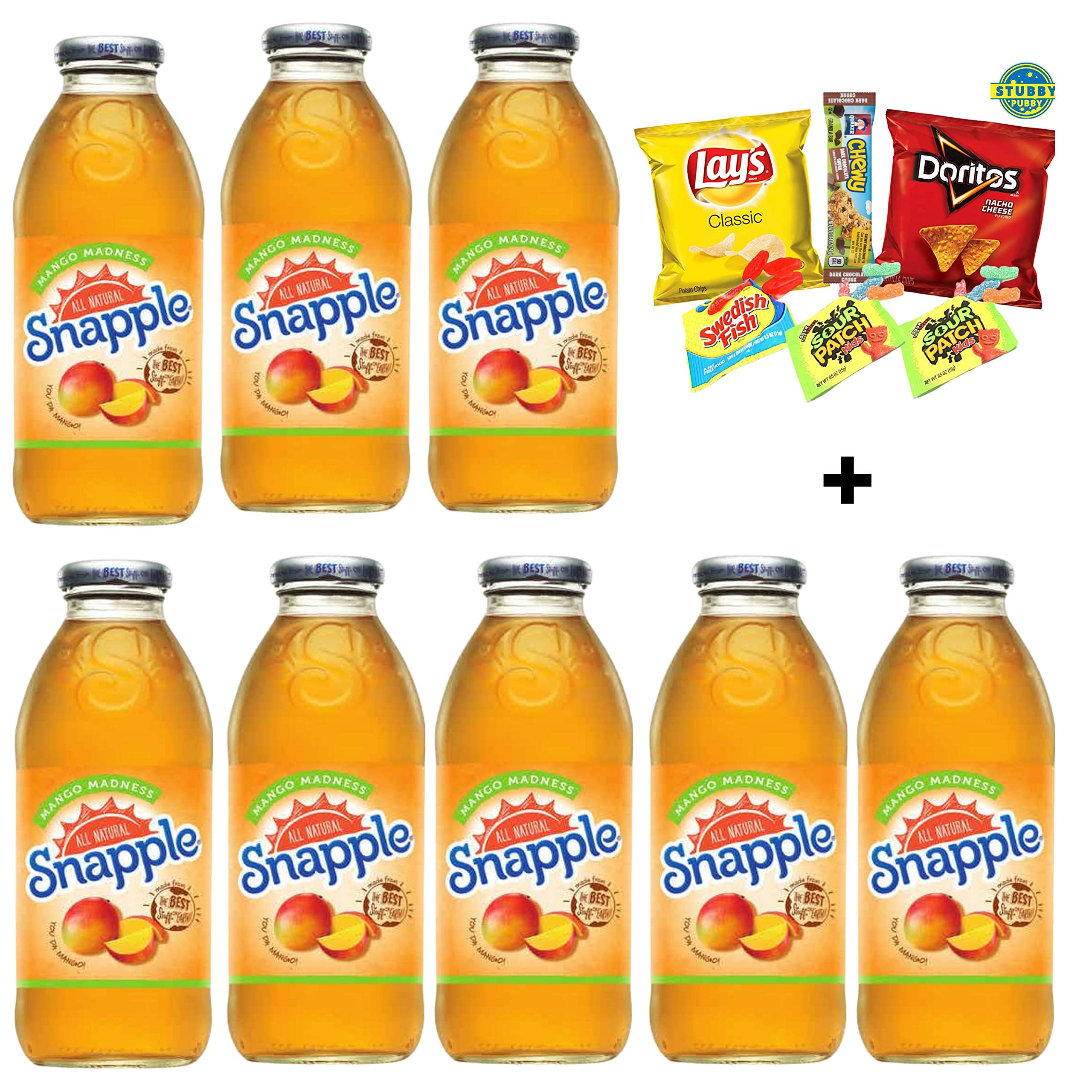 Buy Snapple Mango Madness 16 Oz Plastic Bottle (Pack of 8 Total of 128