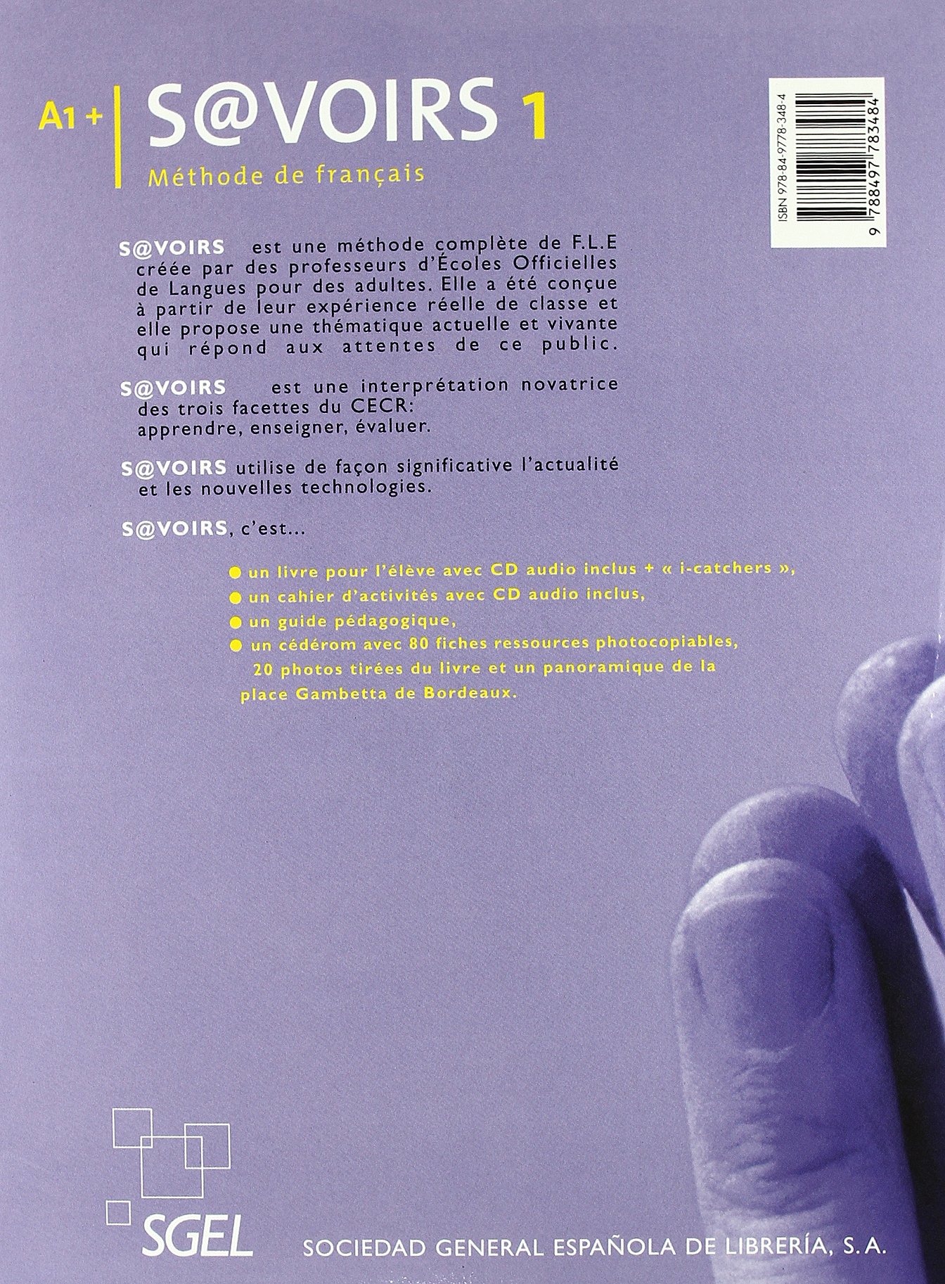Savoirs 1 alumno + CD