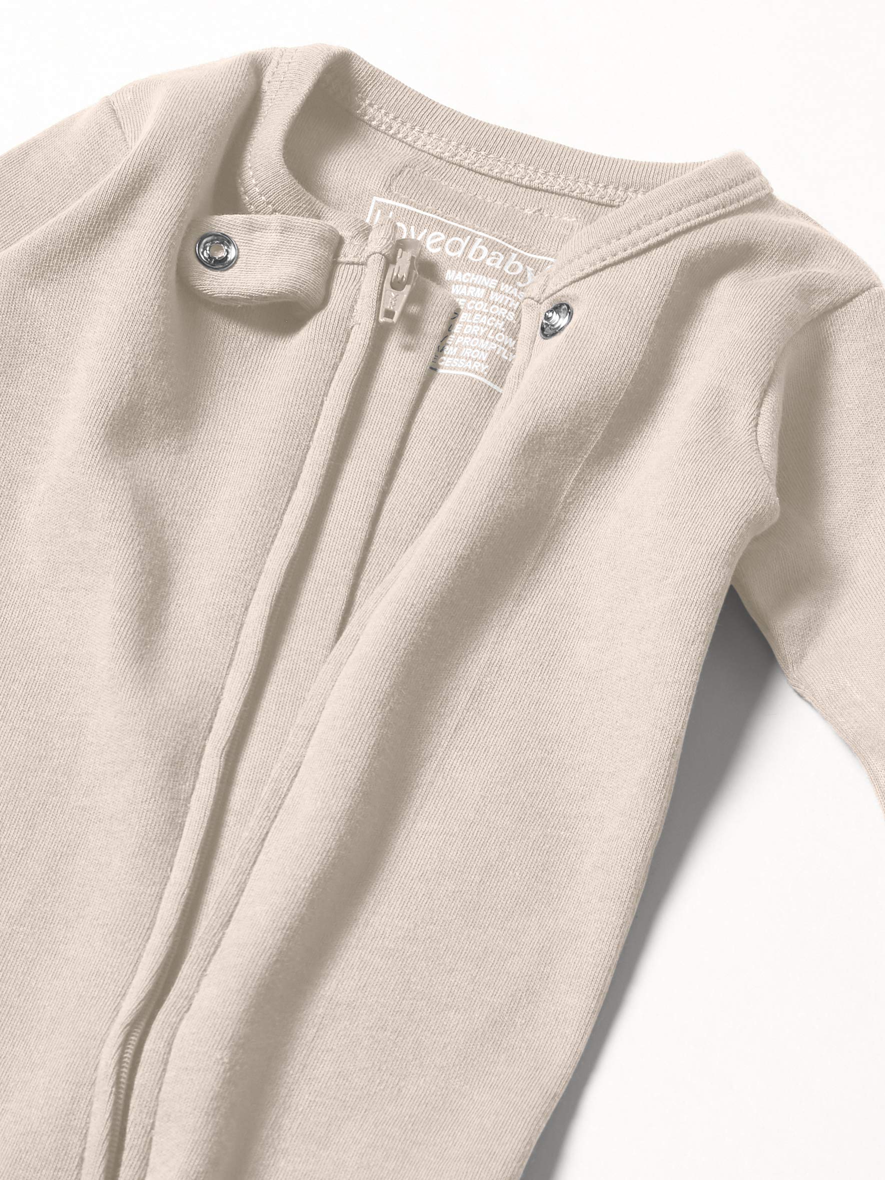 L'ovedbaby Baby-Jungen Organic Zipper Footie Einteilige Fuß