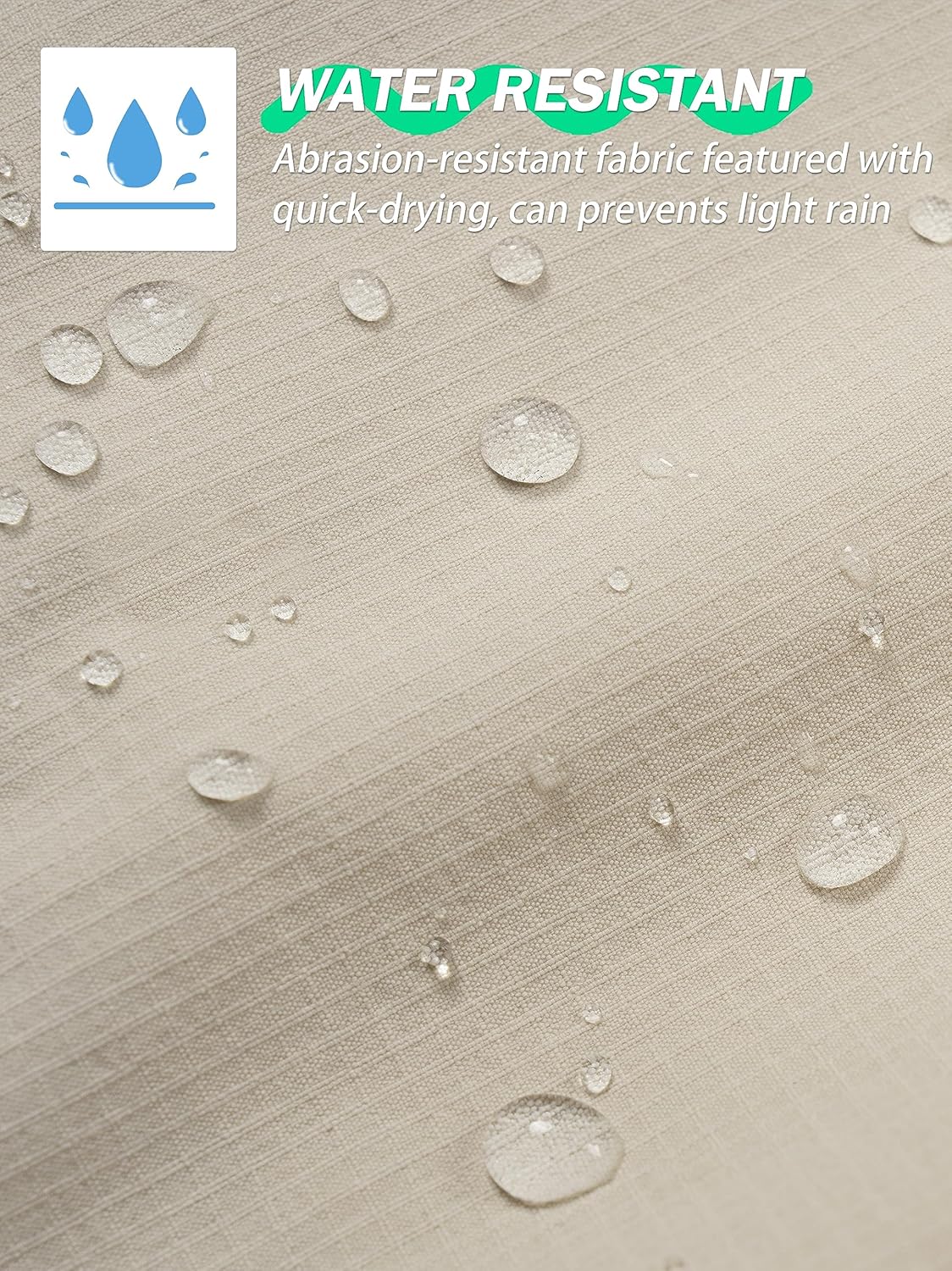 MAGCOMSEN Women's 7" Hiking Golf Shorts 6 Pockets Lightweight Quick Dry Outdoor Casual Cargo Shorts Water Resistant - Image 6