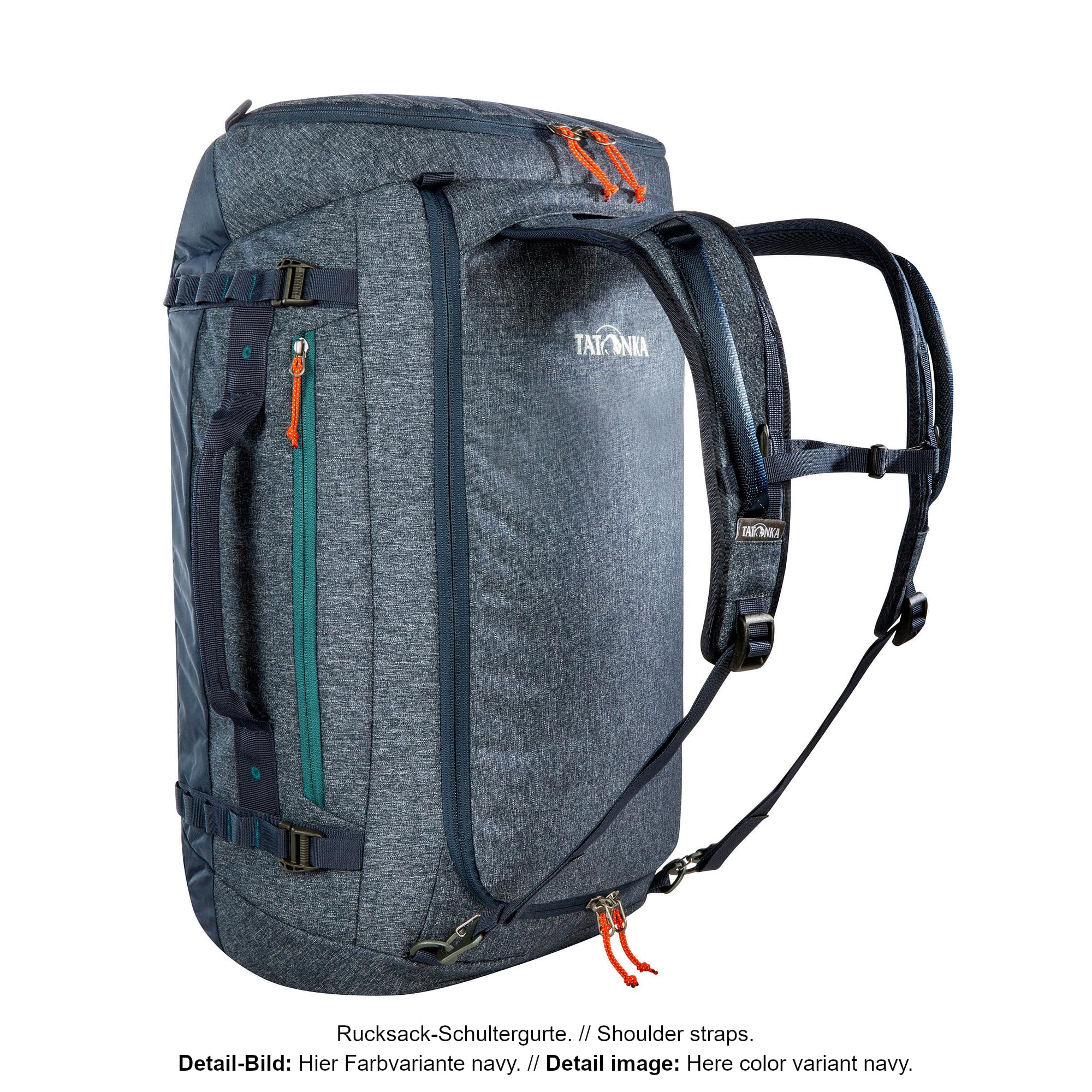 Tatonka Duffle Bag – składana torba podróżna z funkcją plecaka, zamykana, mała ilość miejsca do przechowywania