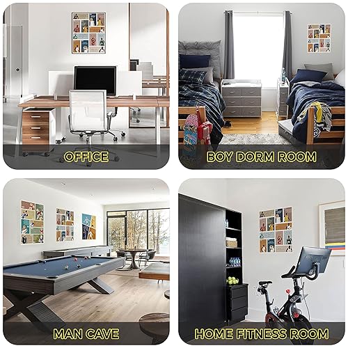 Miniatura 4 de LOLUIS Father's Day Gifts, Basketball Sports Motivational Quotes Artwork Poster Decor Unique Present Idea for Men Teen Boys (Unframed 16"x20",