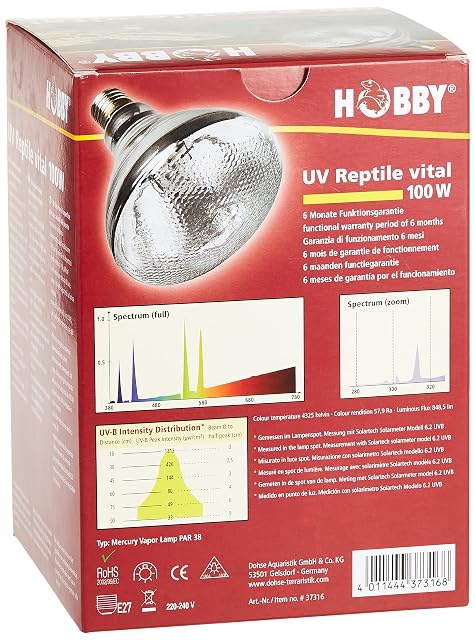 Foto 7 de 7 de Hobby 37316 Vital Desert - Lámpara UV (100 W)