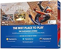 Vista 7 de La nueva consola Sony Playstation 4 Slim 1TB SSD - Marvel's Spider-Man PS4 Bundle con controlador inalámbrico DualShock-4