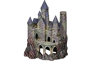 Penn-Plax Wizard's Castle Aquarium Decoration: Enhancing the Enchantment of Freshwater Angel Fish Habitats