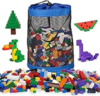 Vista 1 de Play Platoon Juego de ladrillos de construcción de 1120 piezas, 10 bloques de colores clásicos, bloques de construcción a granel compatibles