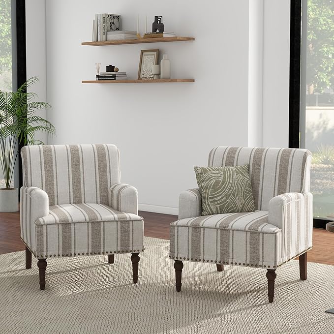 Sillón Tapizado con Brazos Moderno para Sala de Estar miniatura 8
