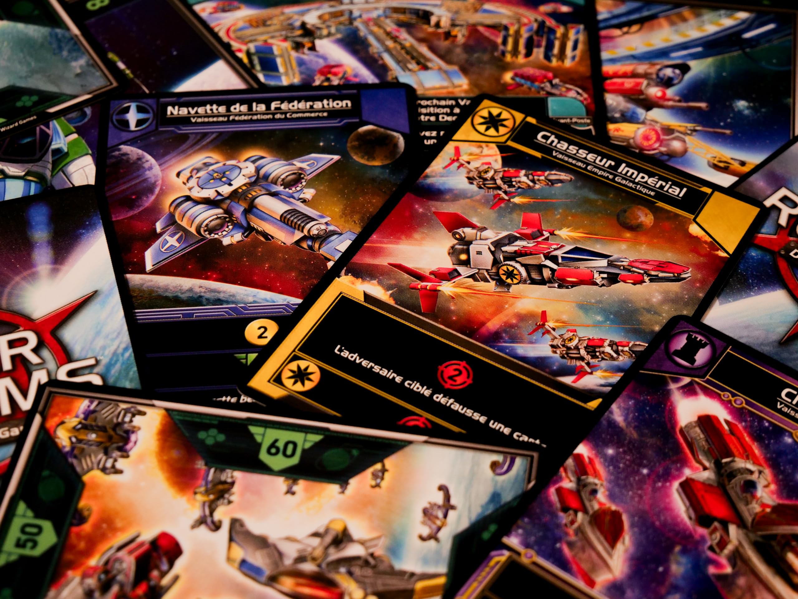 IELLO Star Realms Rise of Empire – Jeu de Deck-Building Legacy et Stratégie Spatiale – Campagne Évolutive en 12 Scénarios – 2 Joueurs – Dès 12 Ans