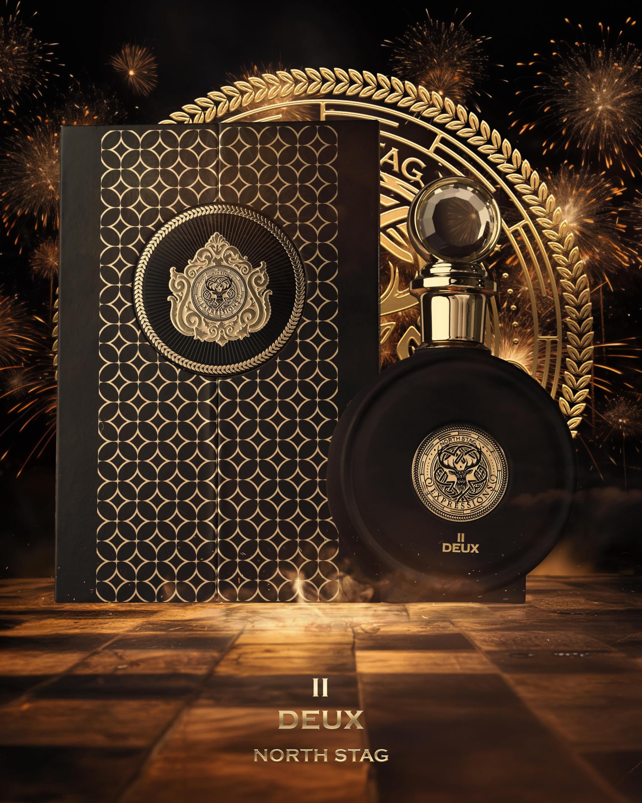 Paris Corner North Stag Luxury Perfume Series 100ml Extrait de parfum Perfume Spray Scents Fragrance PERFUMES (NORTH STAG EXPRESSIONS II DEUX)