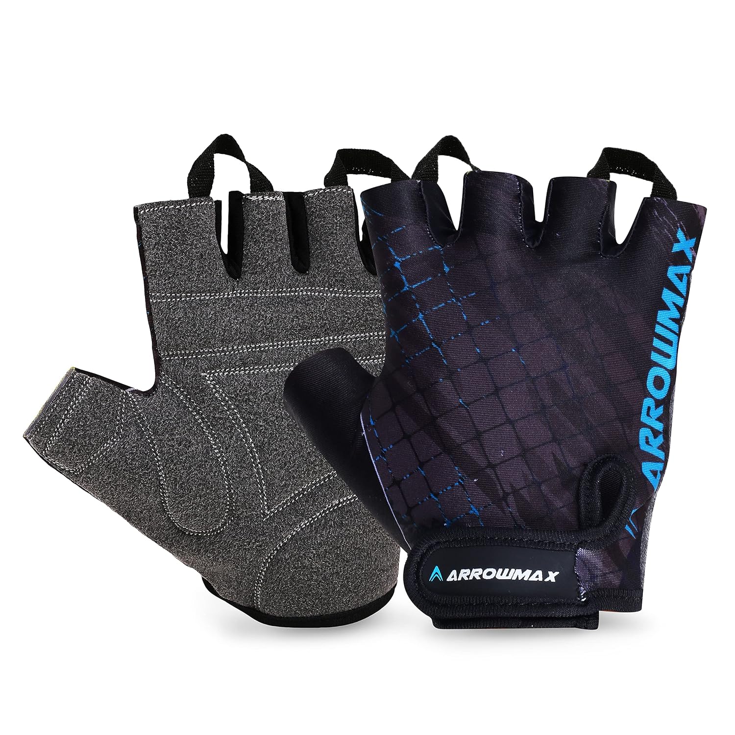 ArrowMax Exercise Gym Gloves for Men Workout with Wrist,Cross Training, Weightlifting, Calisthenics, Great Hand Grip | Ide...