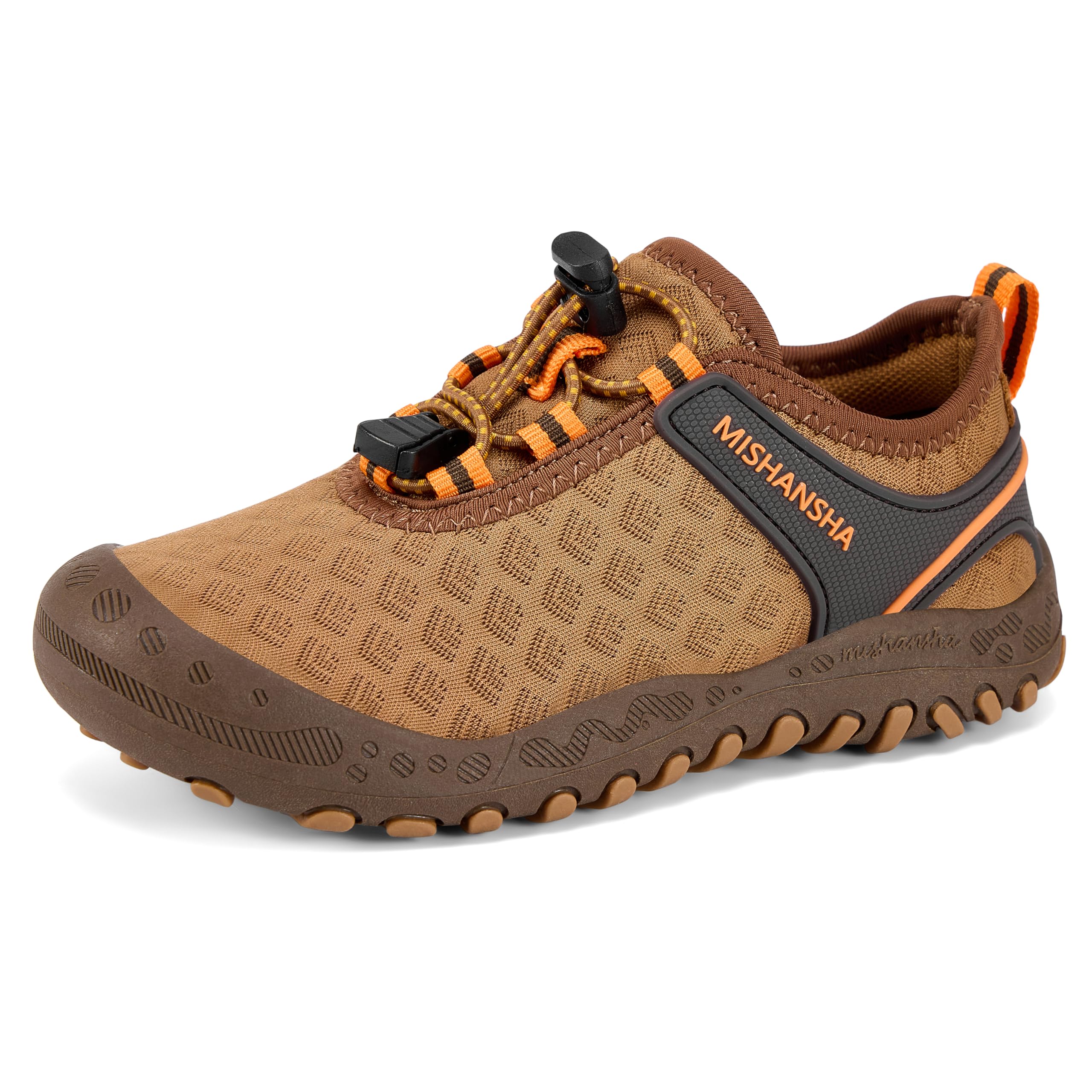 Mishansha Turnschuhe Kinder Sportschuhe rutschfest Trekkingschuhe Atmungsaktive Sneaker für Jungen und Mädchen Gr.24-38 EU