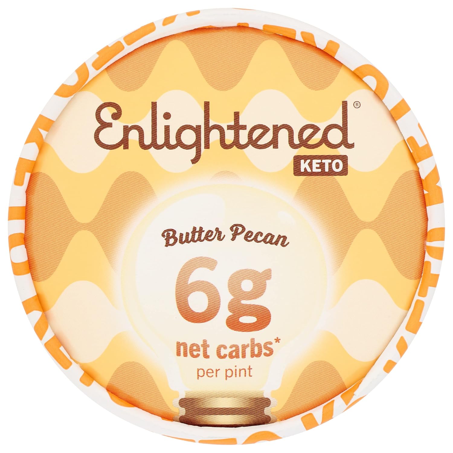 ENLIGHTENED Butter Pecan Keto Ice Cream, 1 PT