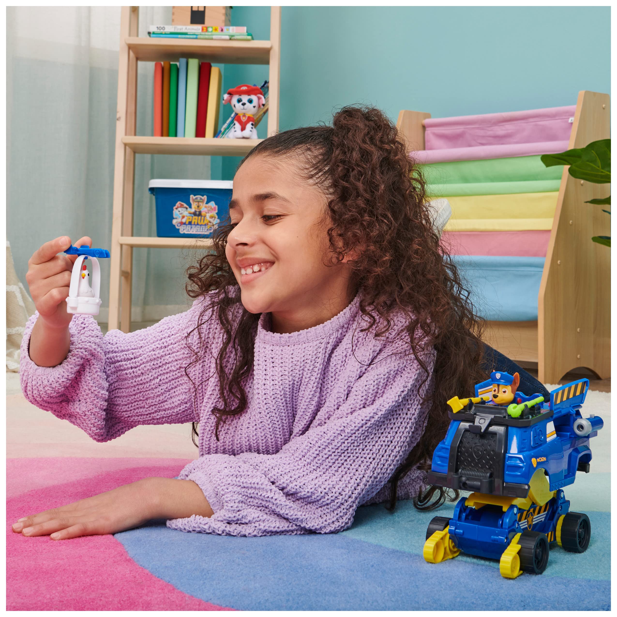 Buy Paw Patrol, Chase Rise and Rescue Transforming Toy Car with Action