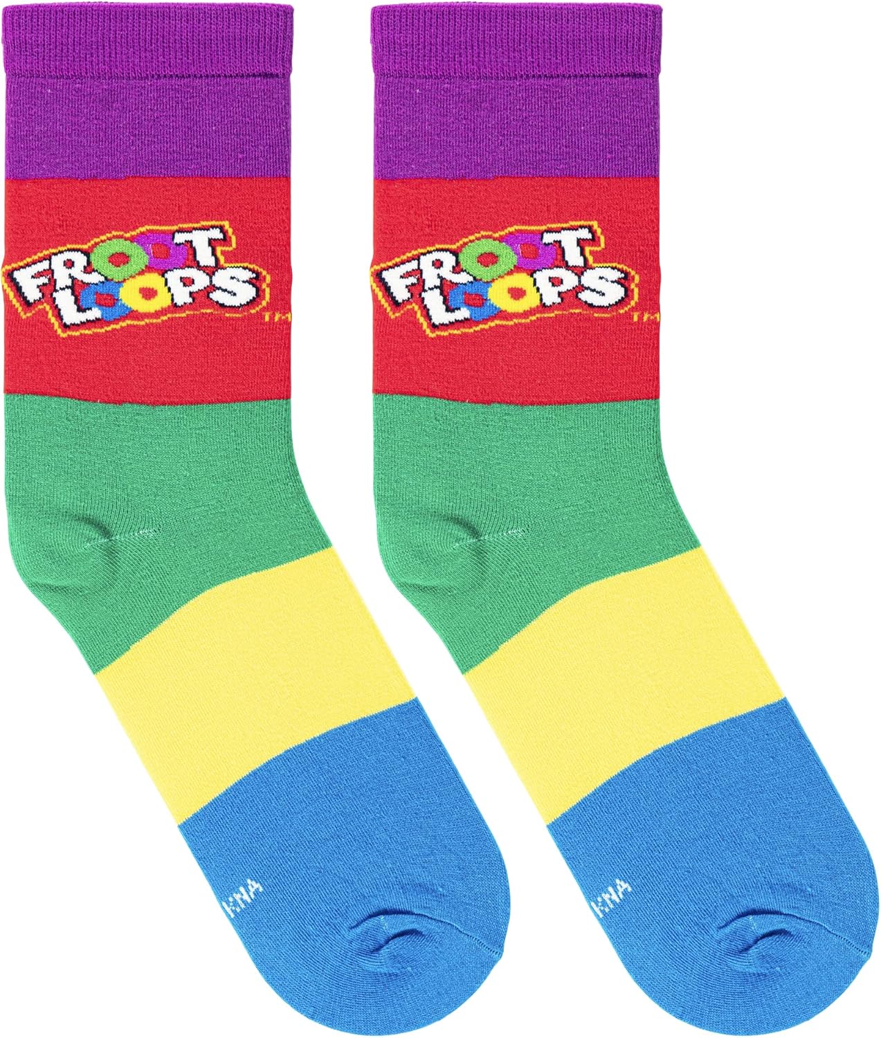 Crazy Socks – Breakfast Food Cereal Crew Socks for Men & Women – Funny Novelty Food Designs – Colorful, Comfy & Unique - Image 5