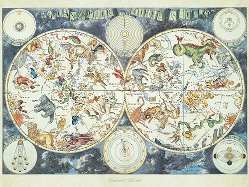 Miniatura 1 de Ravensburger 16003 Map of The World - Puzzle de 1500 piezas para adultos cada pieza es única tecnología Softclick significa piezas que se ajustan