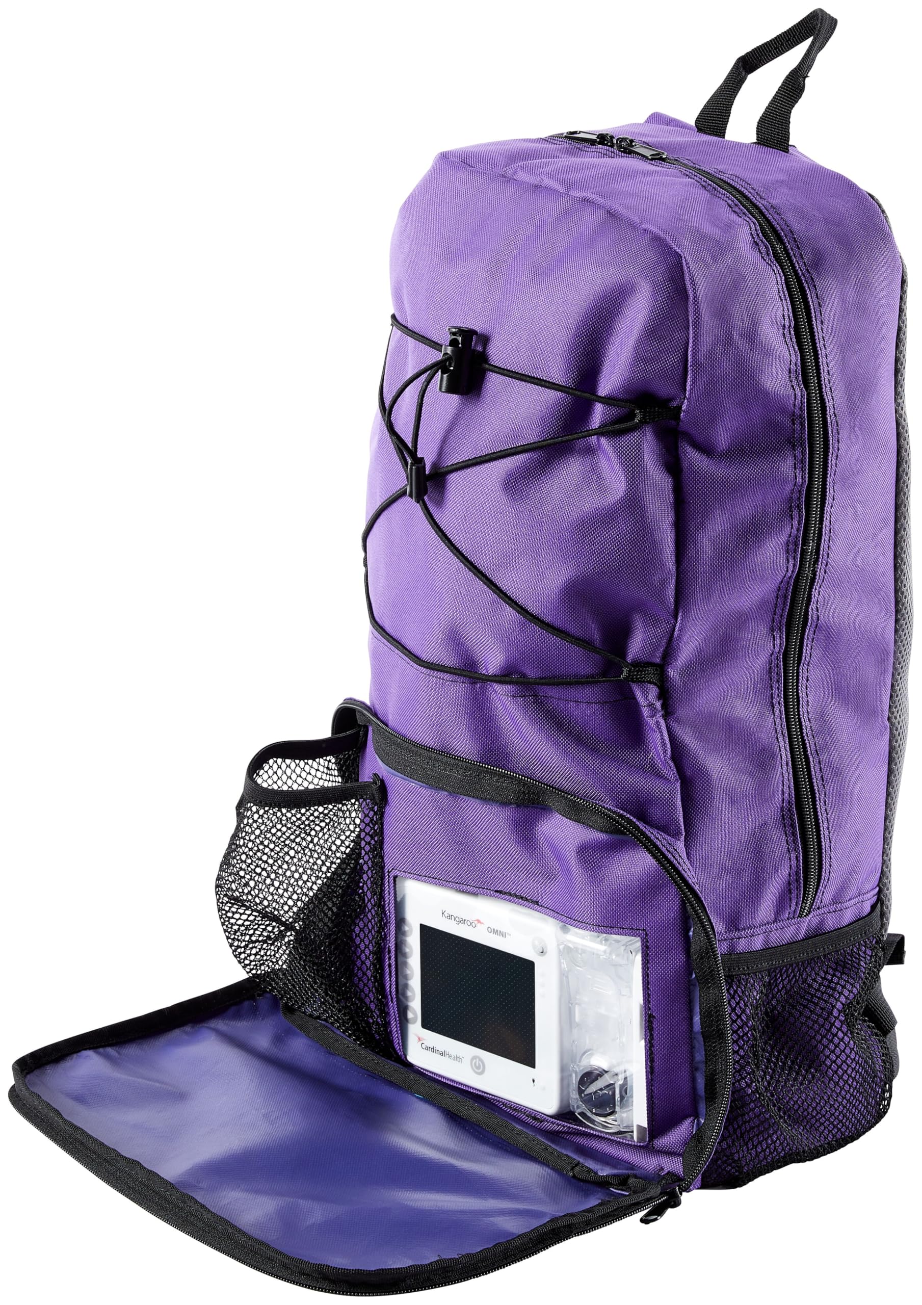 Cardinal Health™ Kangaroo™ Backpack, Purple, Large