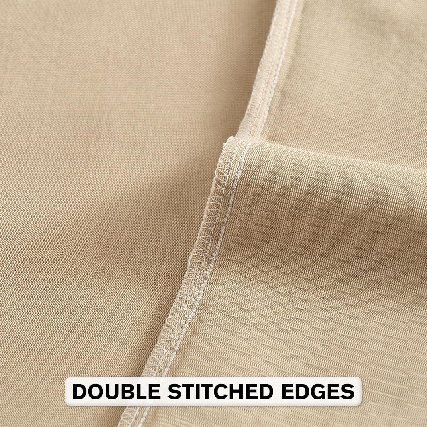 FUTEI Oatmeal Chenille Throw Pillow Covers 18x18 Inch Set of 2,Soft Striped & Diamond Textured Cushion Cases,Modern Home Decor for Couch Living Room - Image 4