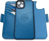 Vista 53 de Dreem Fibonacci - Funda tipo cartera para iPhone 14 Plus Funda desmontable de piel vegana 2 en 1 con soporte integrado, soporte para tarjetas