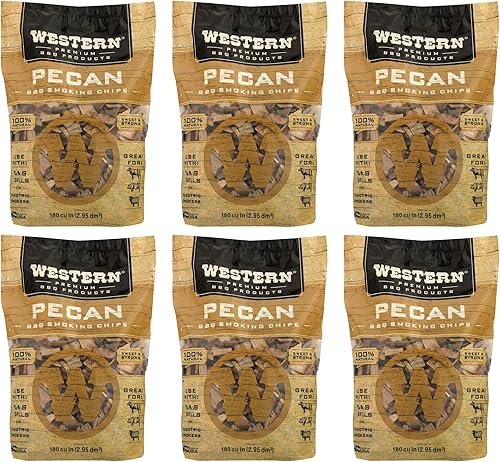 78076 - Parrilla de propano y carbón de nuez de 180 pulgadas cúbicas (6 unidades)