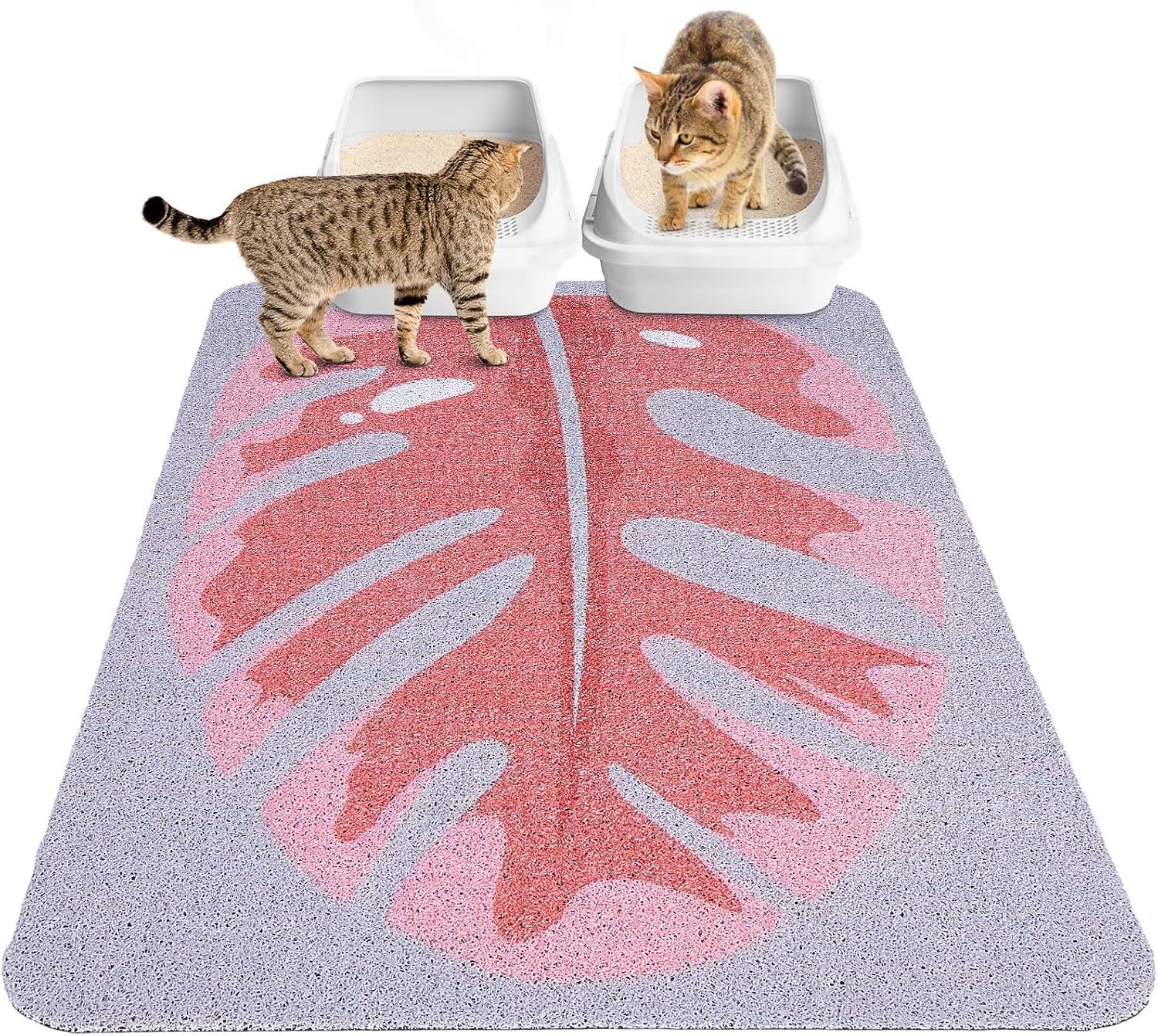Cat Litter Mat NonSlip Cat Litter Box Mat Large Cat Litter