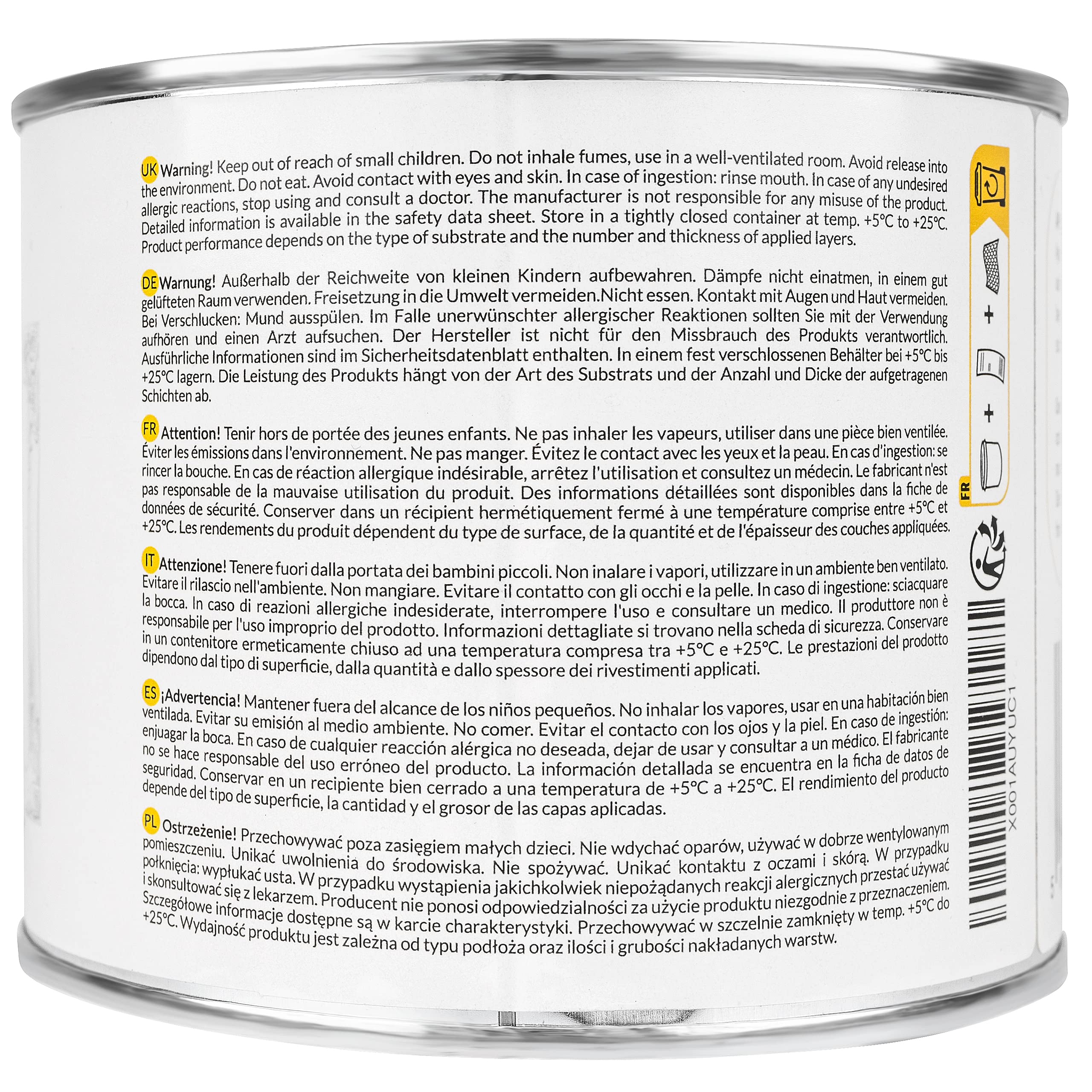 Creative Deco Cire de Finition Incolore | 500 ML | Vernis Transparent Clair | Léger Brillant | Protection des Meuble, Surface, Bois, Parquet | Rénovation et Restauration