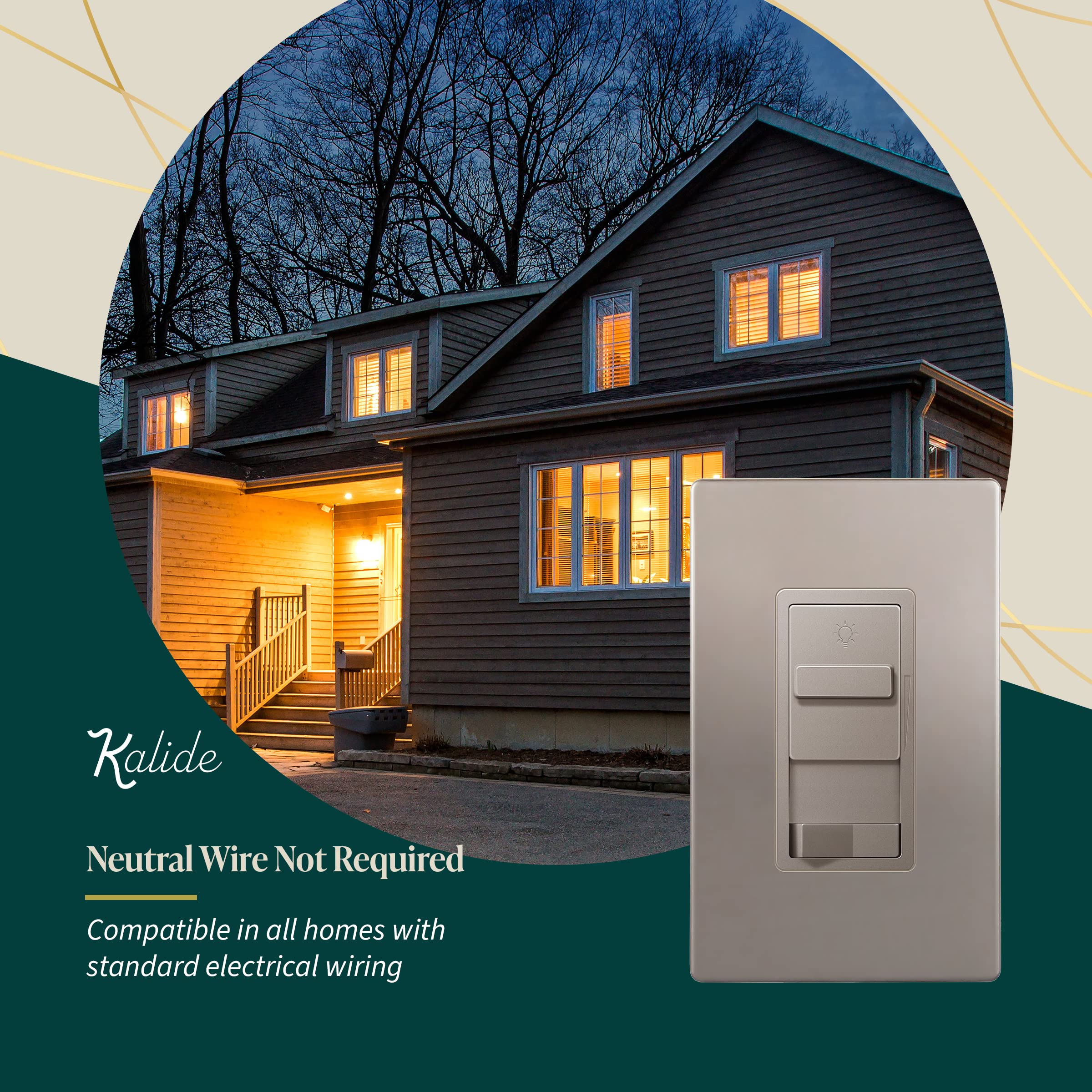 Snapklik.com : TOPGREENER Digital Dimmer Light Switch For 200W Dimmable ...