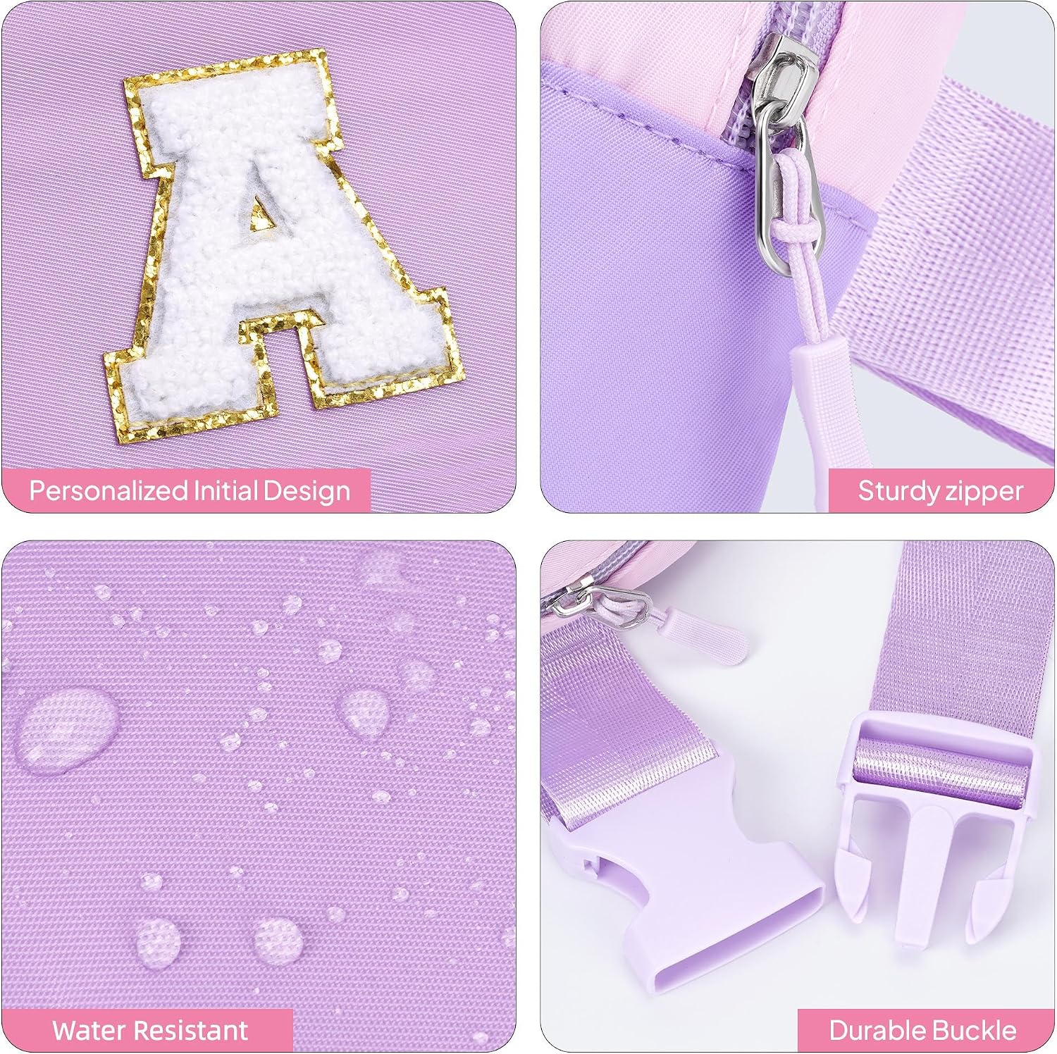 YOOLIFE Birthday Gifts for 2 3 4 6 7 8 9 10 11 12 Year Old Girl, Purple B image 5