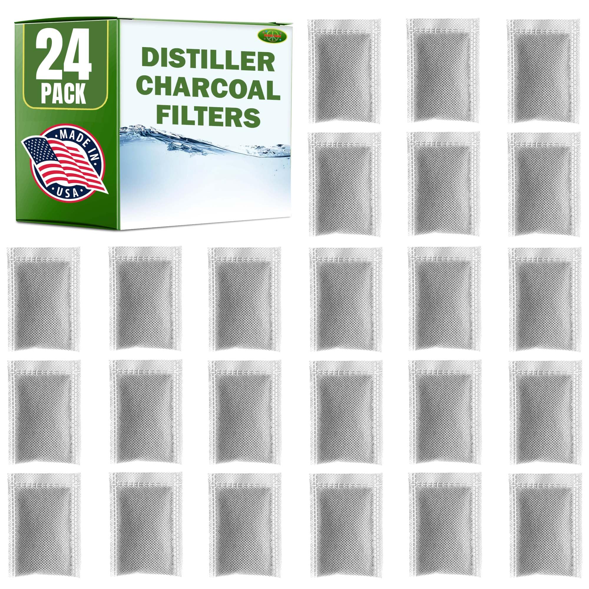 Amazon.com: Green Piece® 24 Pack Distiller Filters – Activated