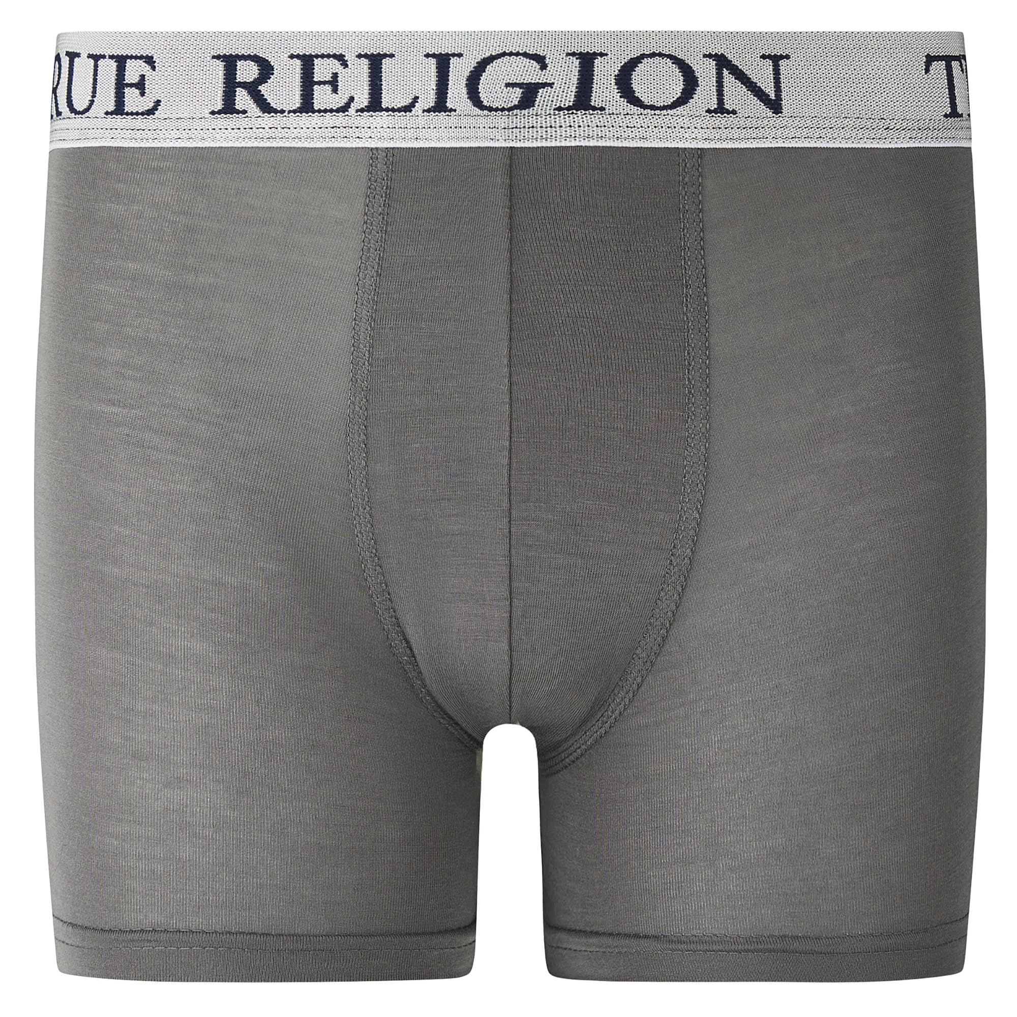 True Religion Confezione da 5 boxer per ragazzi dai 6 ai 18 anni, resistenti, elasticizzati, traspiranti, traspiranti