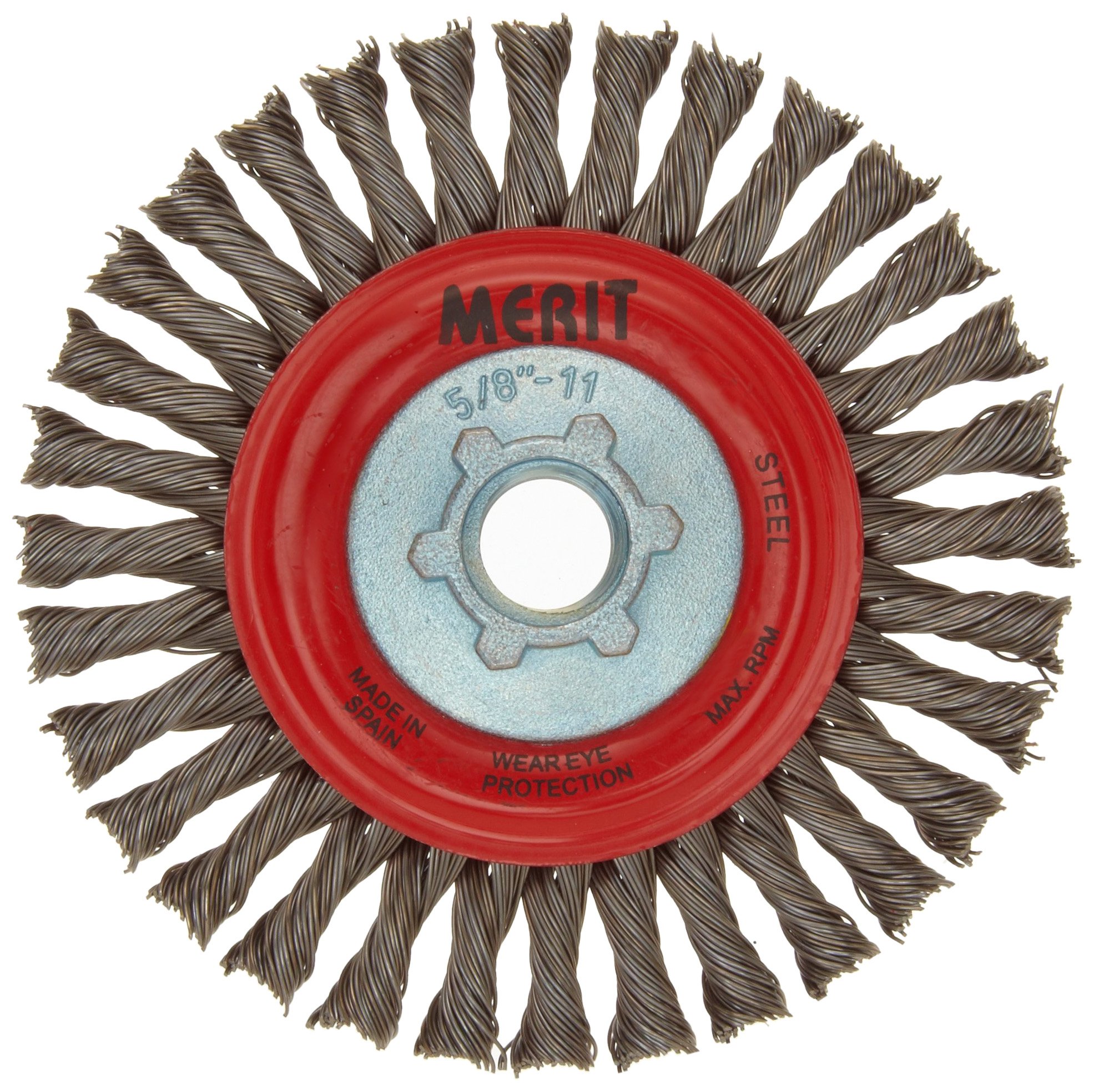 Norton Stringer Bead Knot Wire Brush, Carbon Bristles, 0.020