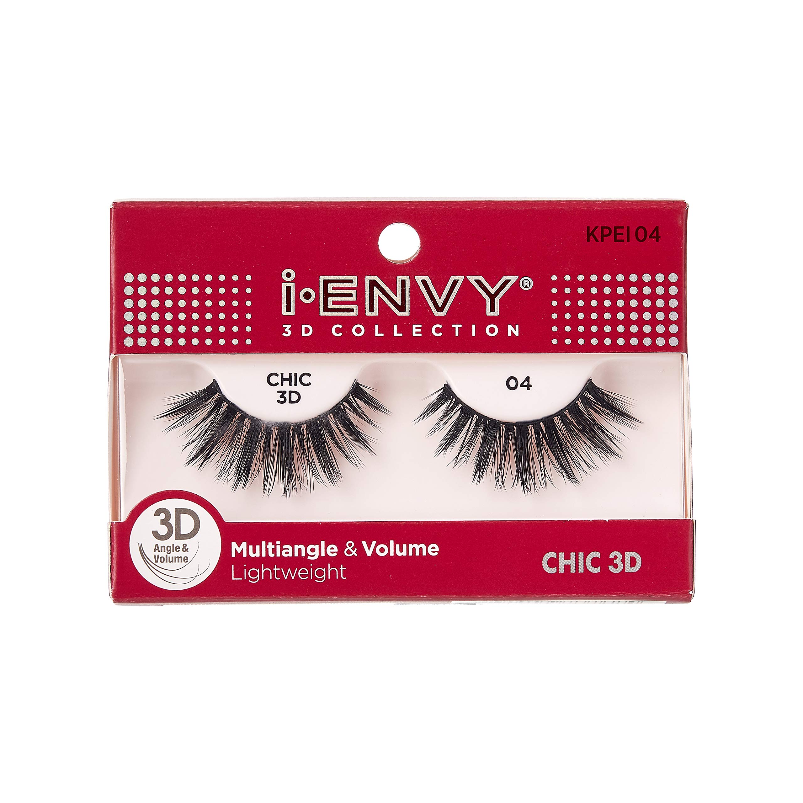 i Envy by Kiss iconic 3D Angle & Volume Lashes CHIC ICON 04