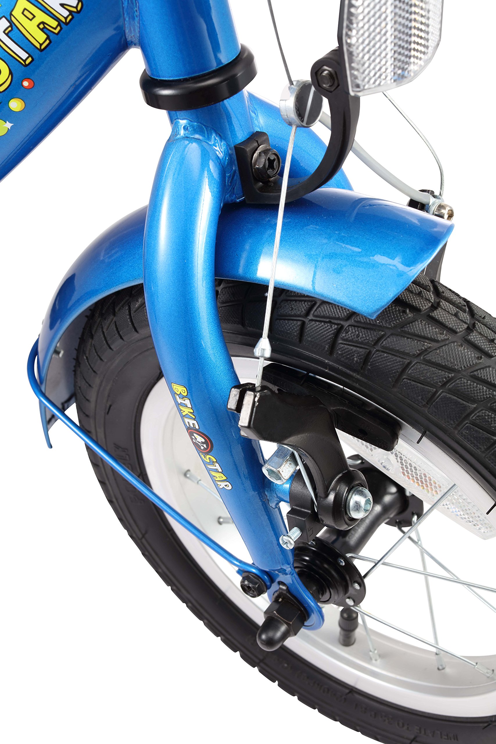 BIKESTAR Kinderfahrrad für Mädchen und Jungen ab 3-4 Jahre | 12 Zoll Kinderrad Classic | Fahrrad für Kinder | Risikofrei Testen