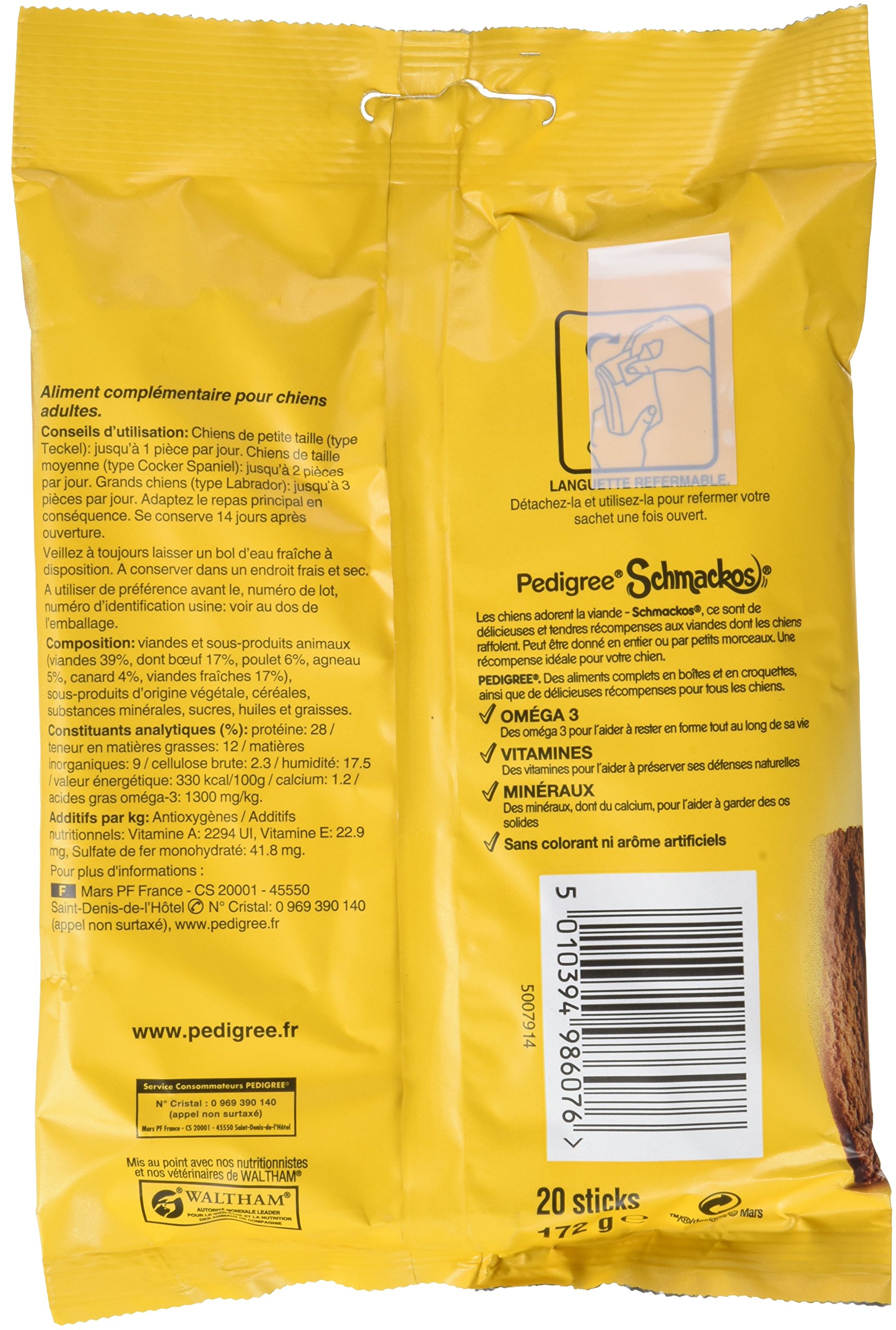 Pedigree Schmachos gusto carne